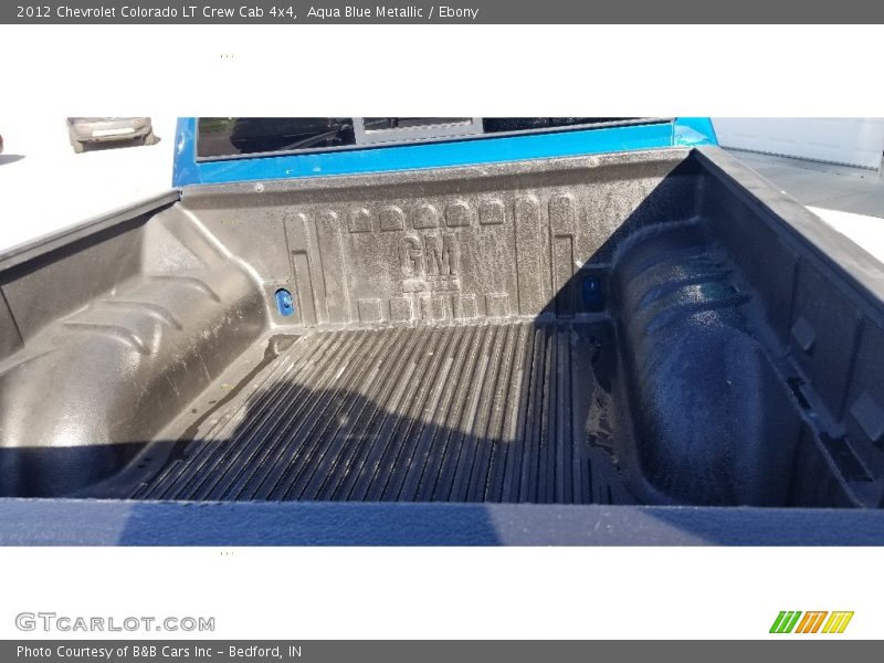 Aqua Blue Metallic / Ebony 2012 Chevrolet Colorado LT Crew Cab 4x4