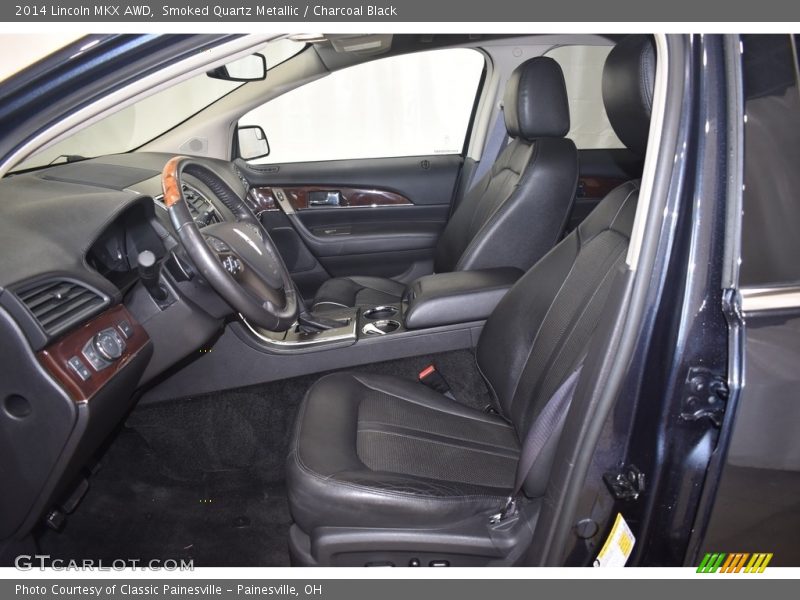 Smoked Quartz Metallic / Charcoal Black 2014 Lincoln MKX AWD