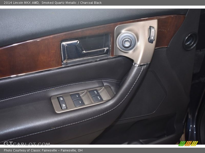 Smoked Quartz Metallic / Charcoal Black 2014 Lincoln MKX AWD