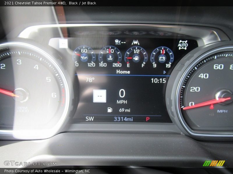 Black / Jet Black 2021 Chevrolet Tahoe Premier 4WD