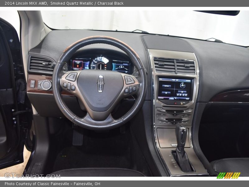 Smoked Quartz Metallic / Charcoal Black 2014 Lincoln MKX AWD