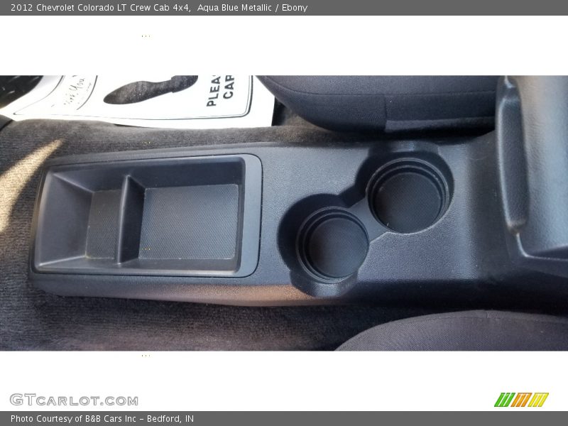 Aqua Blue Metallic / Ebony 2012 Chevrolet Colorado LT Crew Cab 4x4