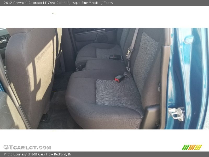 Aqua Blue Metallic / Ebony 2012 Chevrolet Colorado LT Crew Cab 4x4