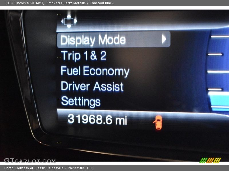 Smoked Quartz Metallic / Charcoal Black 2014 Lincoln MKX AWD