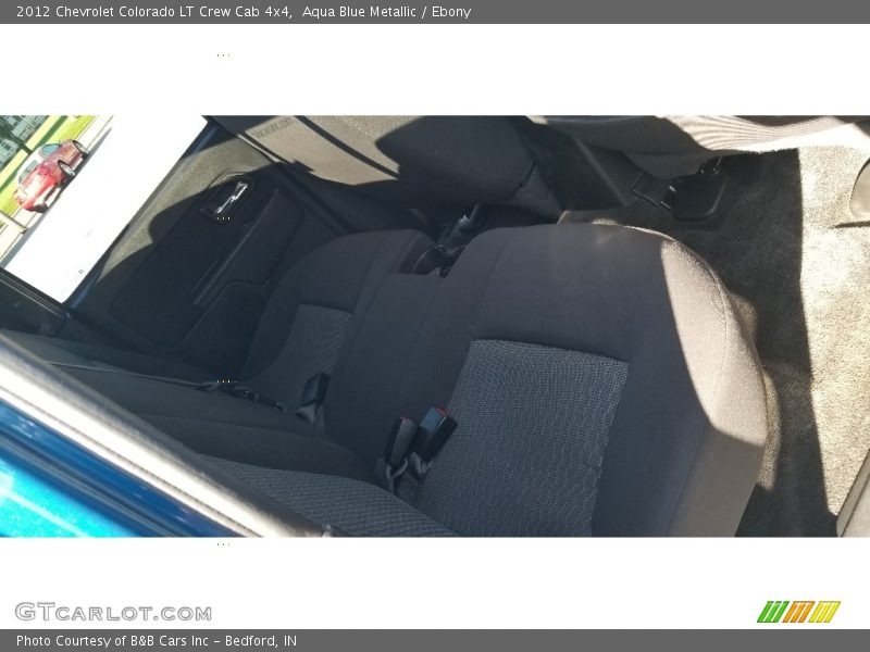 Aqua Blue Metallic / Ebony 2012 Chevrolet Colorado LT Crew Cab 4x4