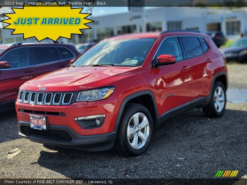 Redline Pearl / Black 2021 Jeep Compass Latitude 4x4