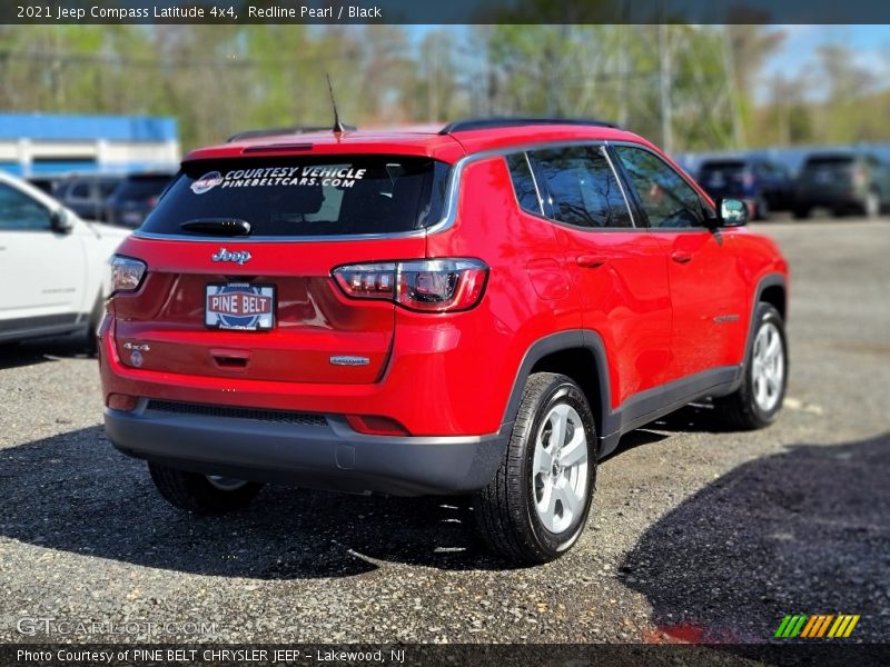 Redline Pearl / Black 2021 Jeep Compass Latitude 4x4