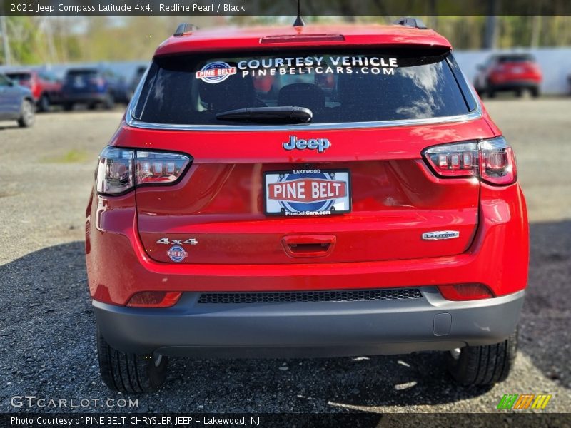 Redline Pearl / Black 2021 Jeep Compass Latitude 4x4