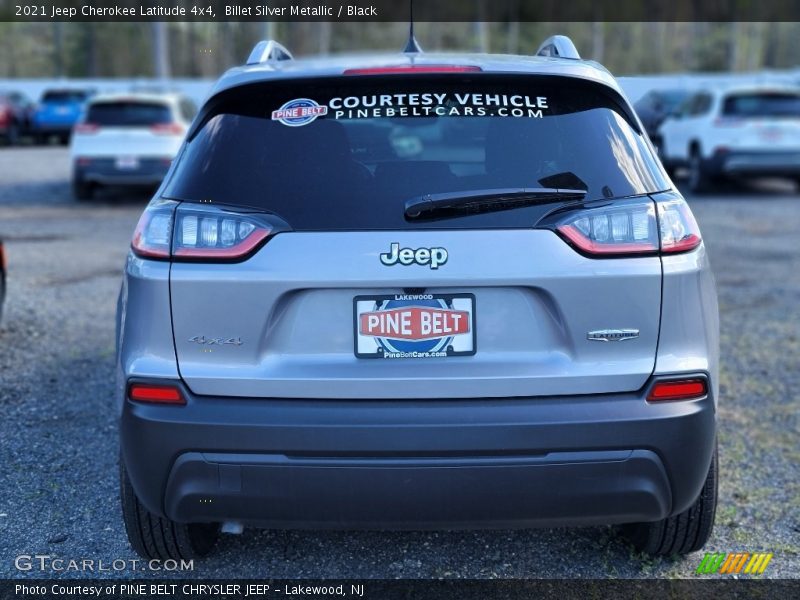 Billet Silver Metallic / Black 2021 Jeep Cherokee Latitude 4x4