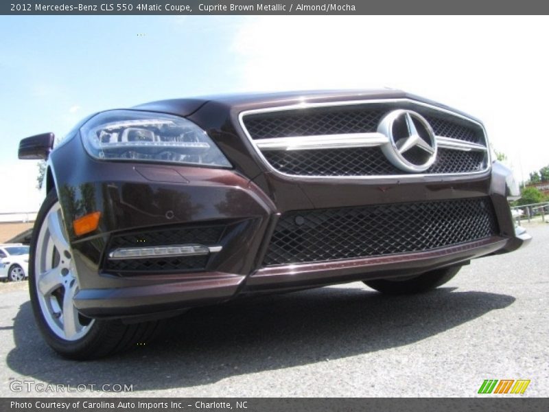 Cuprite Brown Metallic / Almond/Mocha 2012 Mercedes-Benz CLS 550 4Matic Coupe