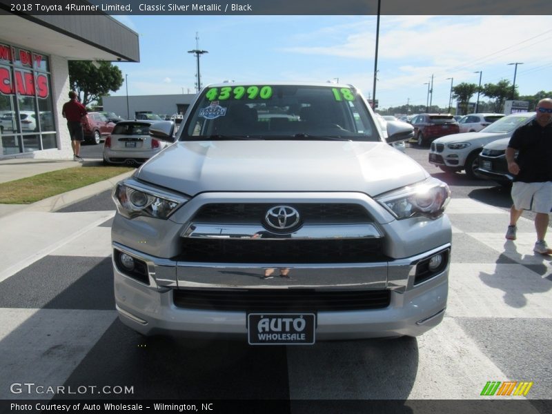 Classic Silver Metallic / Black 2018 Toyota 4Runner Limited