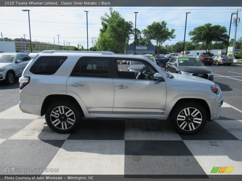 Classic Silver Metallic / Black 2018 Toyota 4Runner Limited