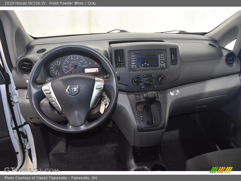 Fresh Powder White / Gray 2019 Nissan NV200 SV