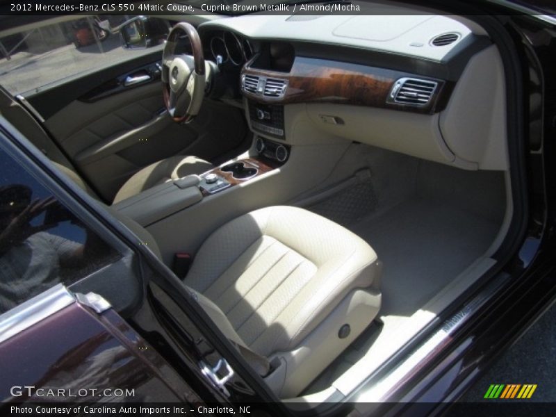 Cuprite Brown Metallic / Almond/Mocha 2012 Mercedes-Benz CLS 550 4Matic Coupe