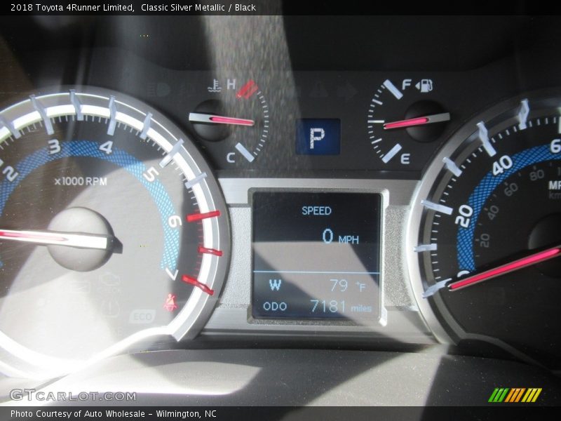 Classic Silver Metallic / Black 2018 Toyota 4Runner Limited