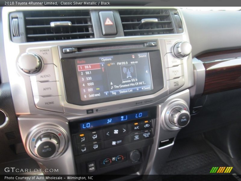 Classic Silver Metallic / Black 2018 Toyota 4Runner Limited
