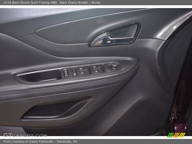Black Cherry Metallic / Ebony 2018 Buick Encore Sport Touring AWD