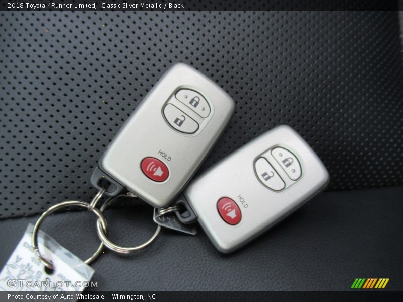 Classic Silver Metallic / Black 2018 Toyota 4Runner Limited