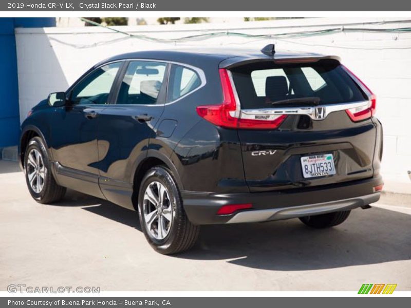 Crystal Black Pearl / Black 2019 Honda CR-V LX