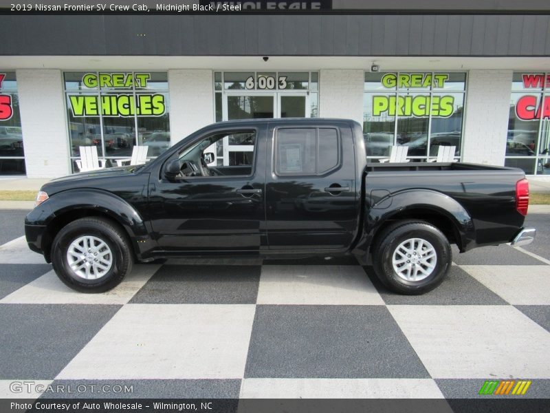 Midnight Black / Steel 2019 Nissan Frontier SV Crew Cab