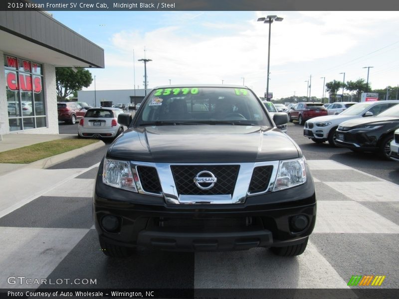 Midnight Black / Steel 2019 Nissan Frontier SV Crew Cab