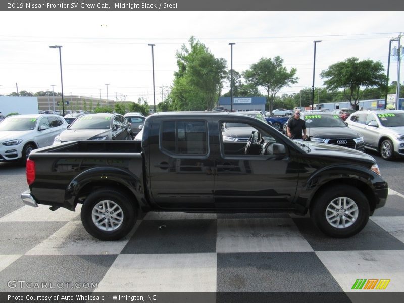 Midnight Black / Steel 2019 Nissan Frontier SV Crew Cab