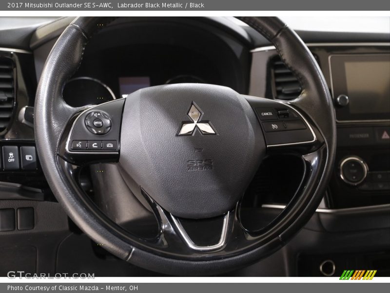 Labrador Black Metallic / Black 2017 Mitsubishi Outlander SE S-AWC