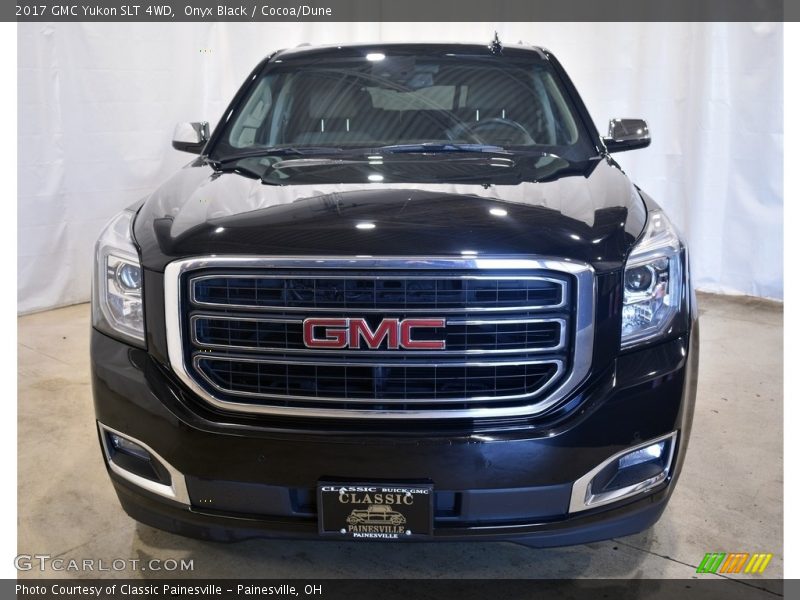 Onyx Black / Cocoa/Dune 2017 GMC Yukon SLT 4WD