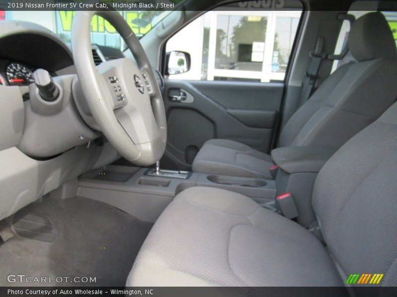 Midnight Black / Steel 2019 Nissan Frontier SV Crew Cab