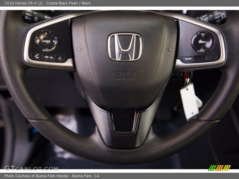 Crystal Black Pearl / Black 2019 Honda CR-V LX