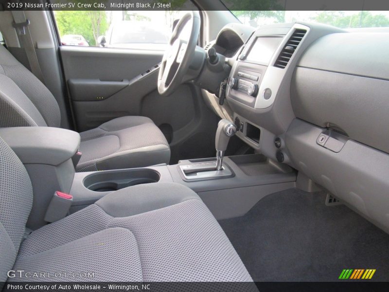 Midnight Black / Steel 2019 Nissan Frontier SV Crew Cab