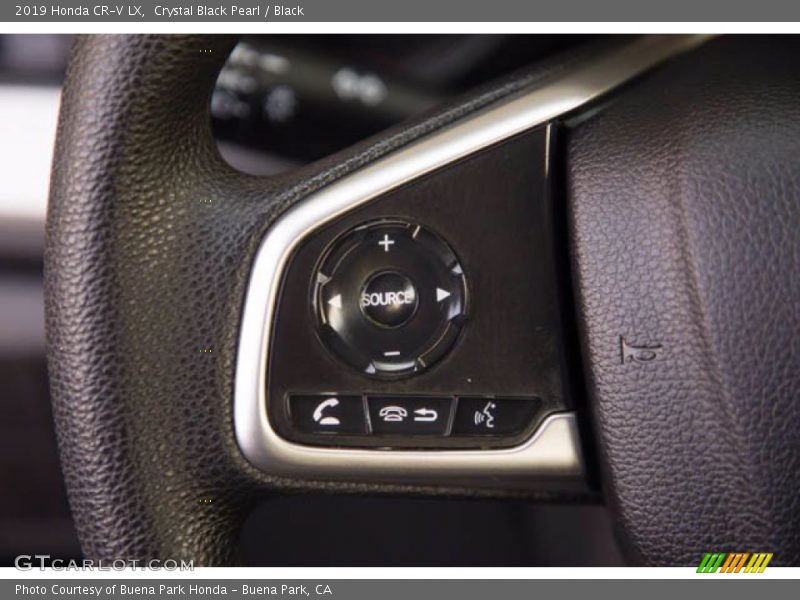 Crystal Black Pearl / Black 2019 Honda CR-V LX