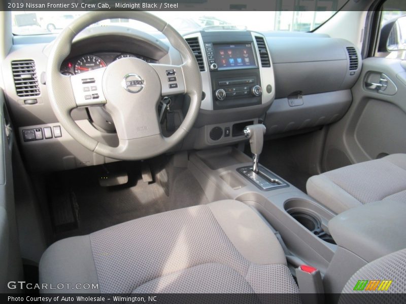 Midnight Black / Steel 2019 Nissan Frontier SV Crew Cab