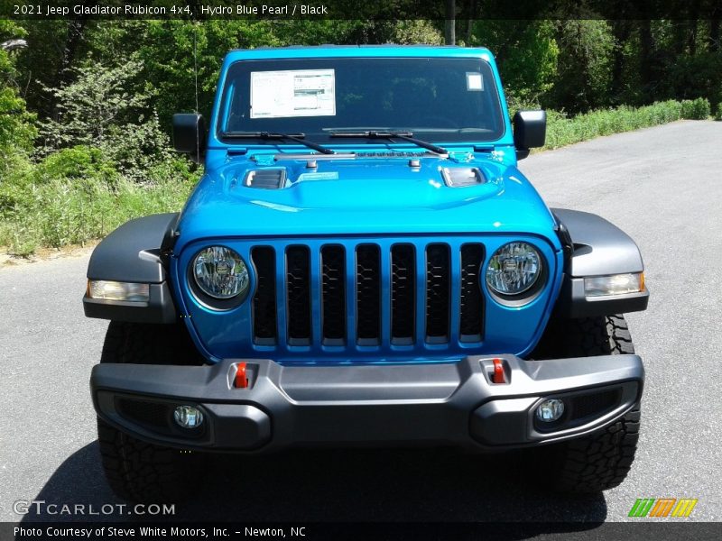 Hydro Blue Pearl / Black 2021 Jeep Gladiator Rubicon 4x4