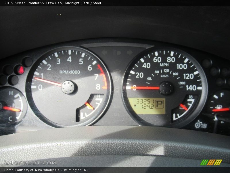 Midnight Black / Steel 2019 Nissan Frontier SV Crew Cab