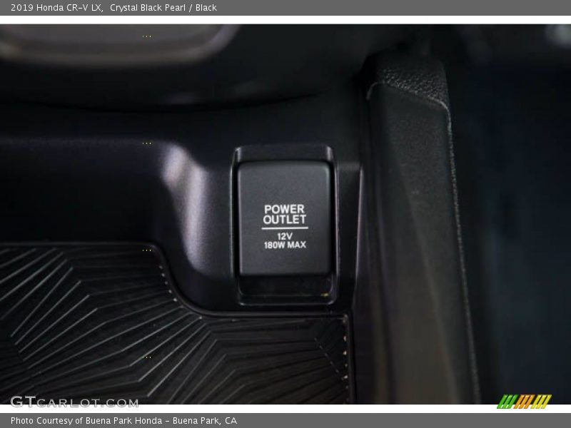 Crystal Black Pearl / Black 2019 Honda CR-V LX