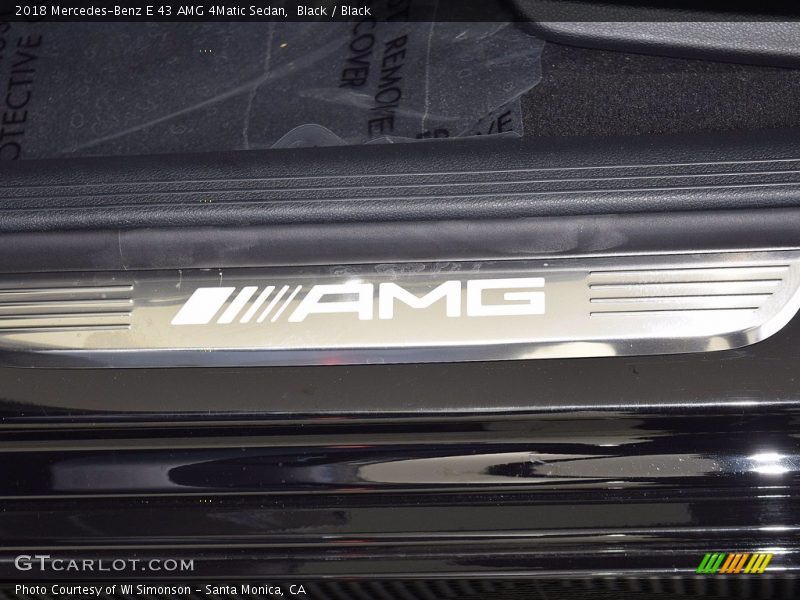 Black / Black 2018 Mercedes-Benz E 43 AMG 4Matic Sedan