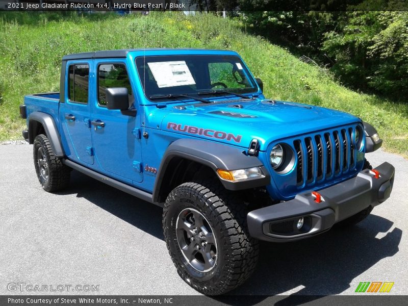 Hydro Blue Pearl / Black 2021 Jeep Gladiator Rubicon 4x4