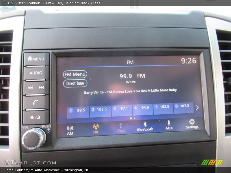 Midnight Black / Steel 2019 Nissan Frontier SV Crew Cab