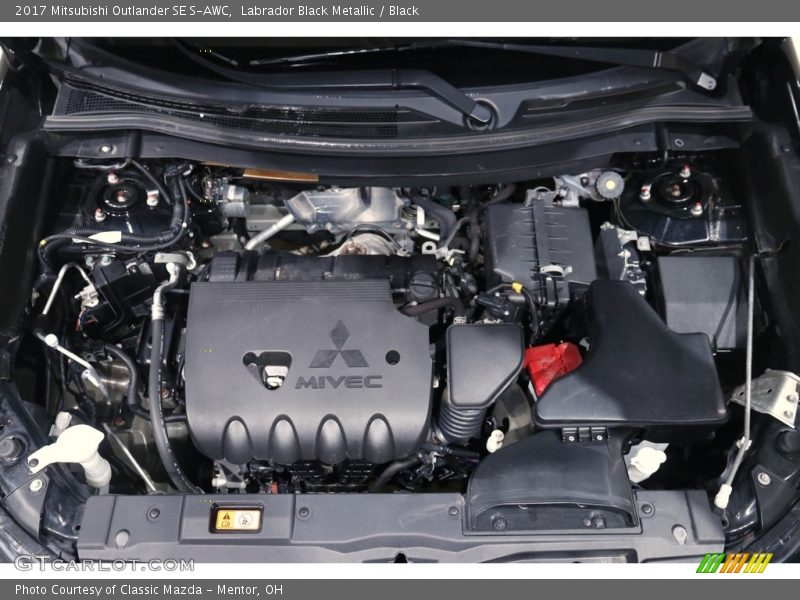  2017 Outlander SE S-AWC Engine - 2.4 Liter DOHC 16-Valve MIVEC 4 Cylinder
