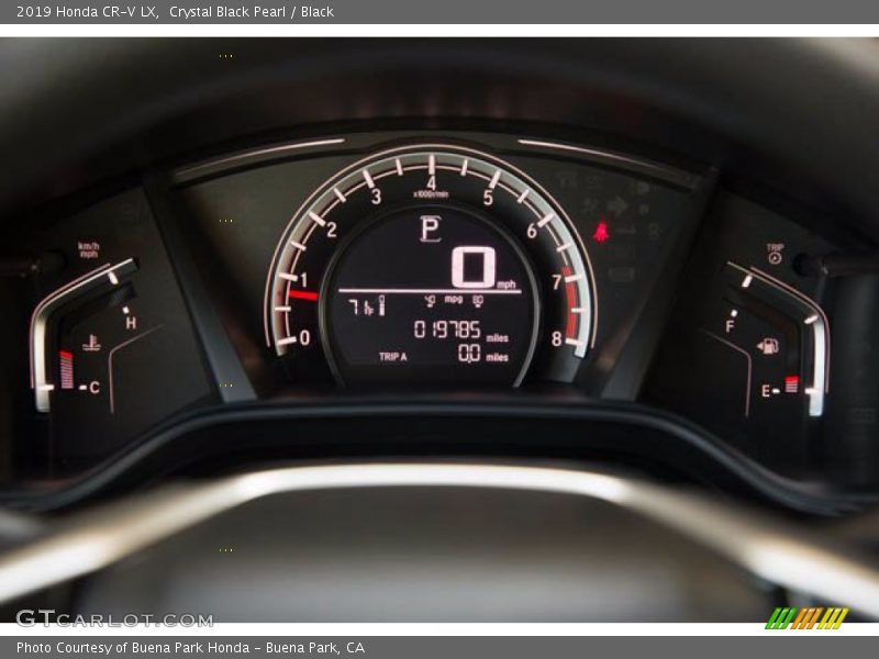 Crystal Black Pearl / Black 2019 Honda CR-V LX