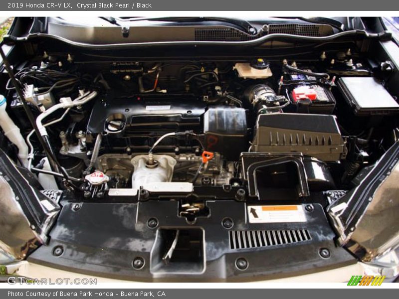 Crystal Black Pearl / Black 2019 Honda CR-V LX