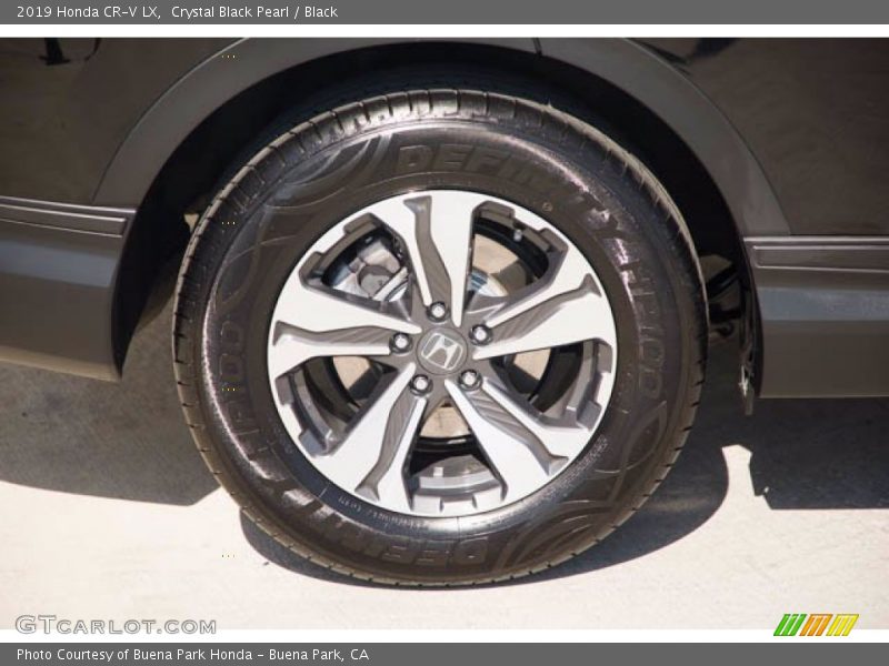 Crystal Black Pearl / Black 2019 Honda CR-V LX