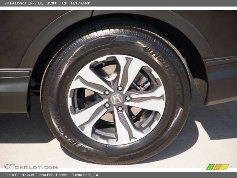 Crystal Black Pearl / Black 2019 Honda CR-V LX