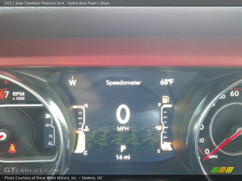 Hydro Blue Pearl / Black 2021 Jeep Gladiator Rubicon 4x4