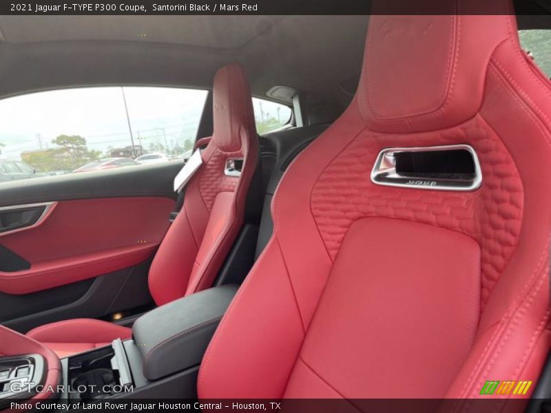 Front Seat of 2021 F-TYPE P300 Coupe