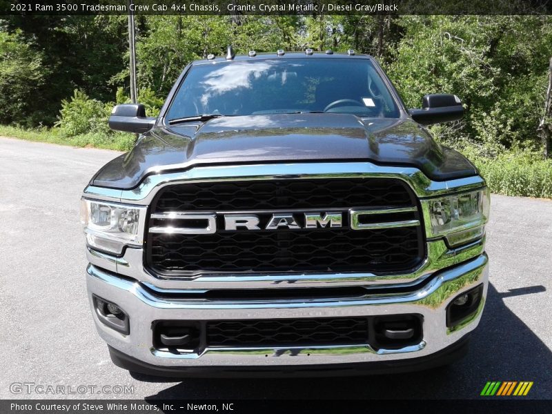 Granite Crystal Metallic / Diesel Gray/Black 2021 Ram 3500 Tradesman Crew Cab 4x4 Chassis