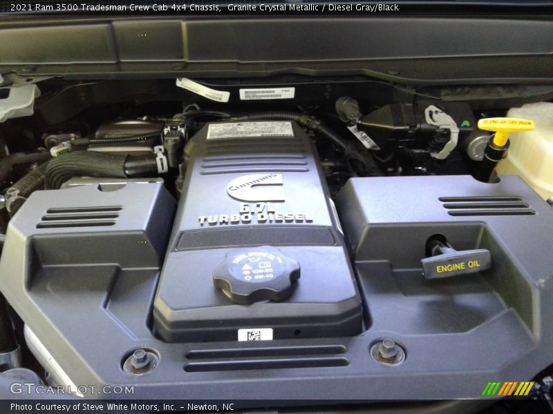 Granite Crystal Metallic / Diesel Gray/Black 2021 Ram 3500 Tradesman Crew Cab 4x4 Chassis