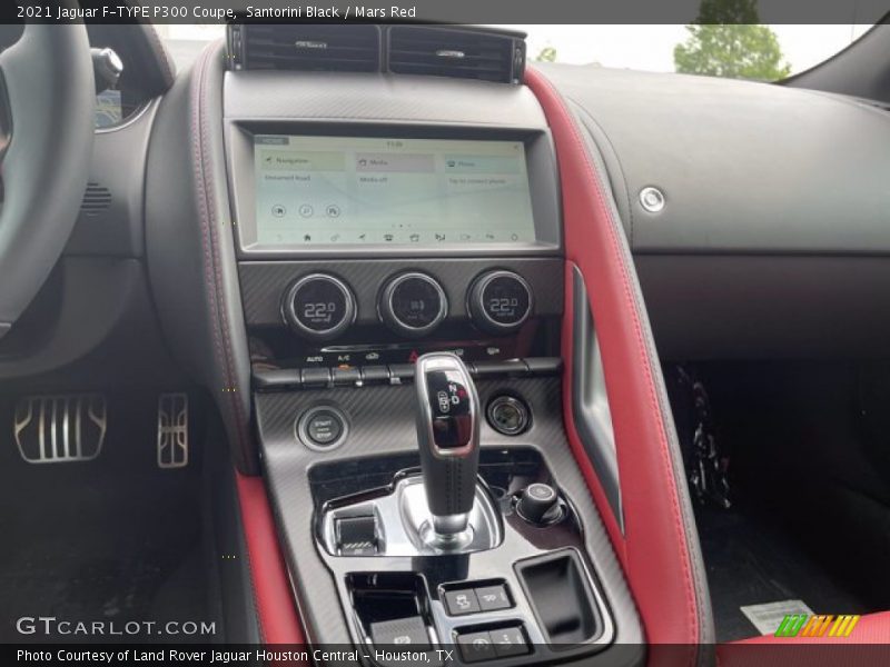 Controls of 2021 F-TYPE P300 Coupe