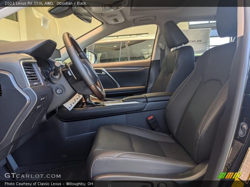 Obsidian / Black 2021 Lexus RX 350L AWD
